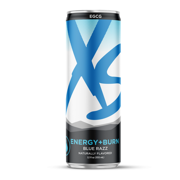 XS™ Energy + Burn 12 oz – Frambuesa azul