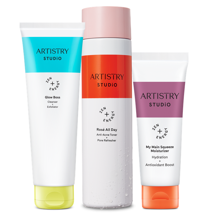 Paquete solución iluminadora Artistry Studio- Piel Propensa/Imperfecciones